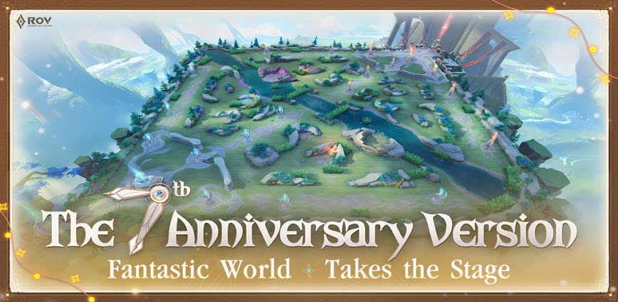 Garena RoV: 7th Anniversary MOD APK (Hack map, Unlock Skin) 60 FPS v1.52.1.4