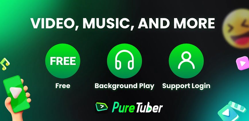 Pure Tuber MOD APK (VIP Unlocked, No ADS) v4.9.0.114