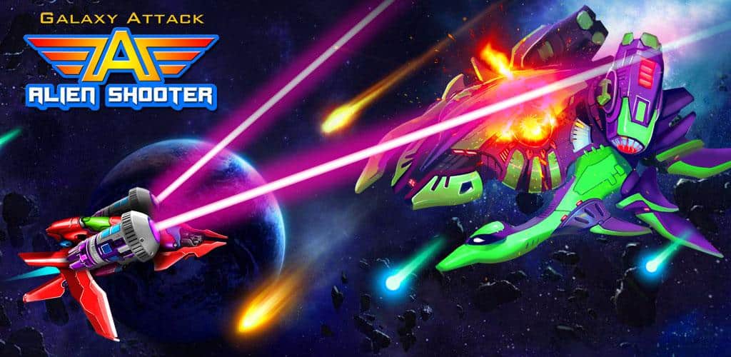 Galaxy Attack: Alien Shooter MOD APK 36.8 (Unlimited Money)