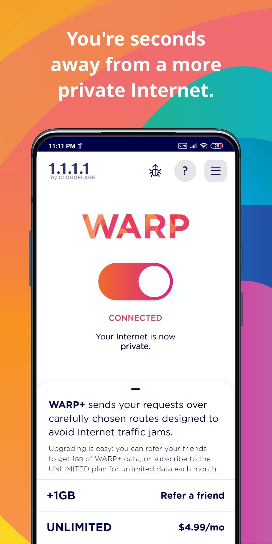 ดาวน์โหลด 1 1 1 1 MOD APK 6 7 (Free WARP ) APKDOWN IO