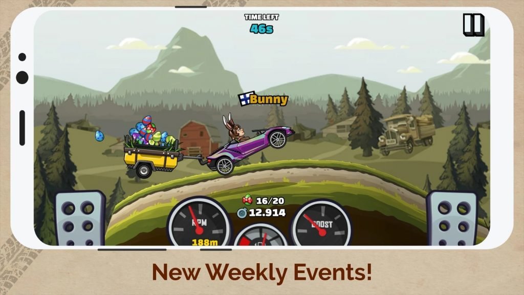 how to race people in hill climb racing 1