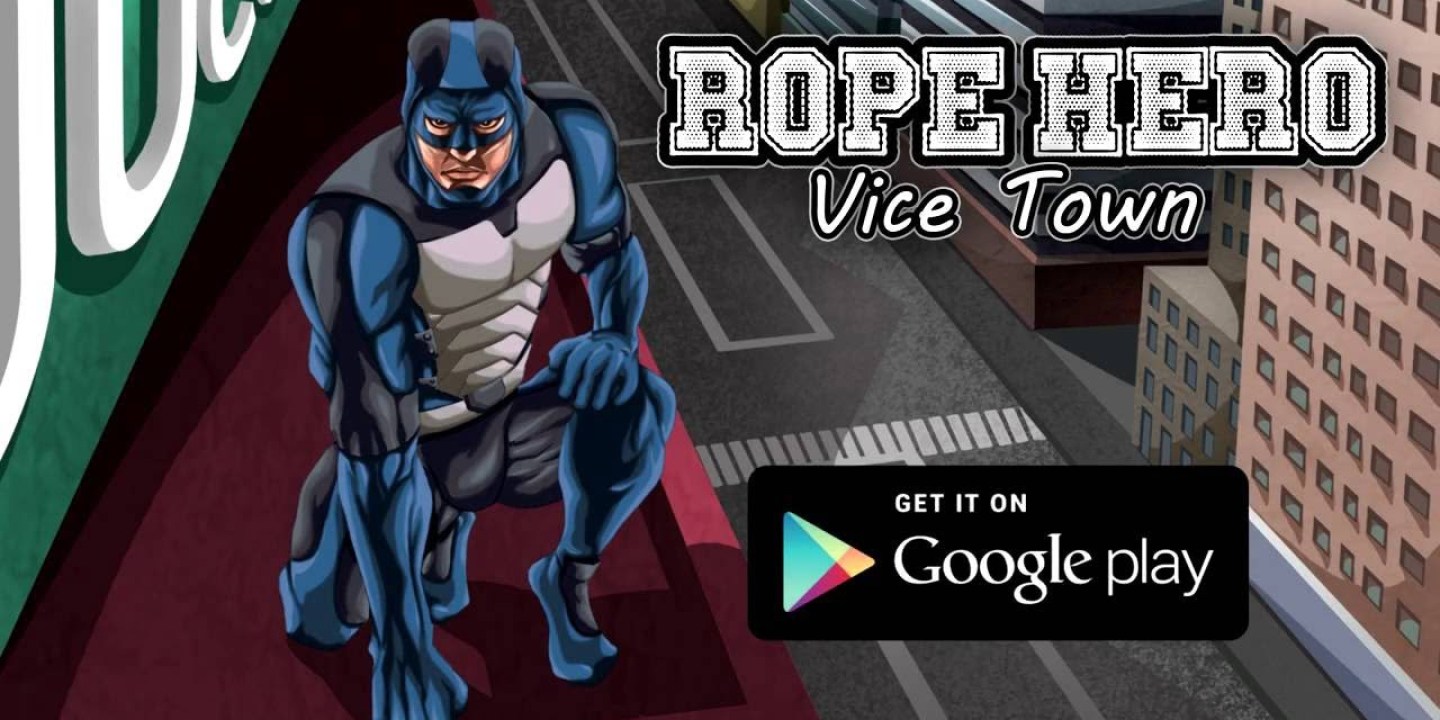 Rope Hero: Vice Town MOD APK (Unlimited Money) v6.1.7