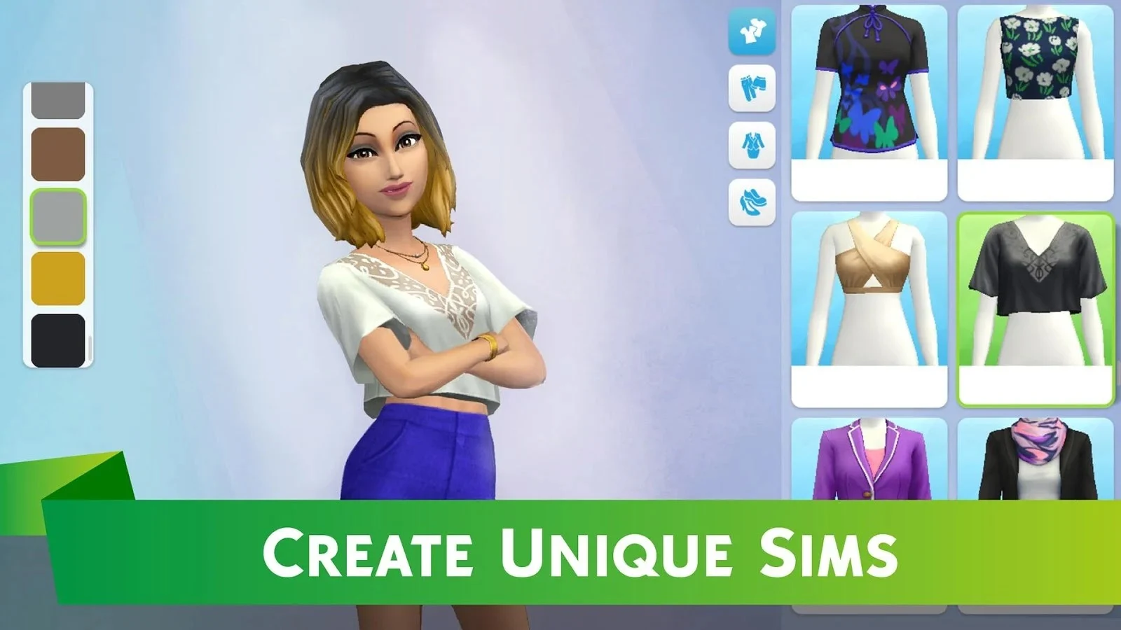 The Sims Mobile Characters