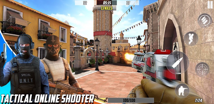 Hazmob FPS v2.18.11 MOD APK [Unlimited Ammo, No Reload]